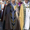 Billede af procession i Ribe